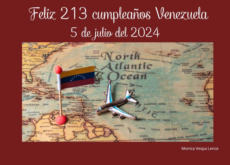 Feliz 213 cumpleaños Venezuela